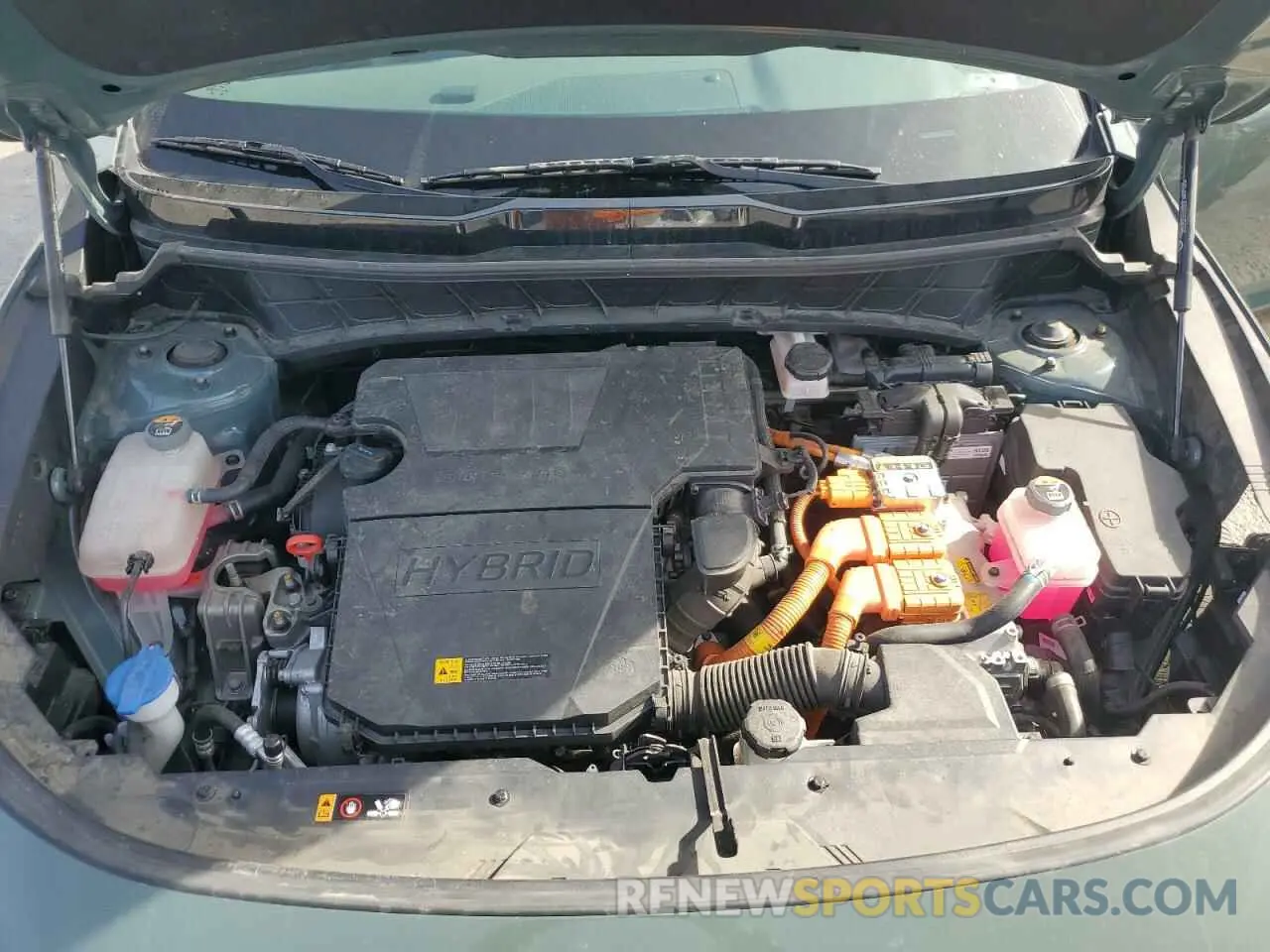 14 fotografías del automóvil dañado KNDCT3LE7P5107900 KIA NIRO SX 2023