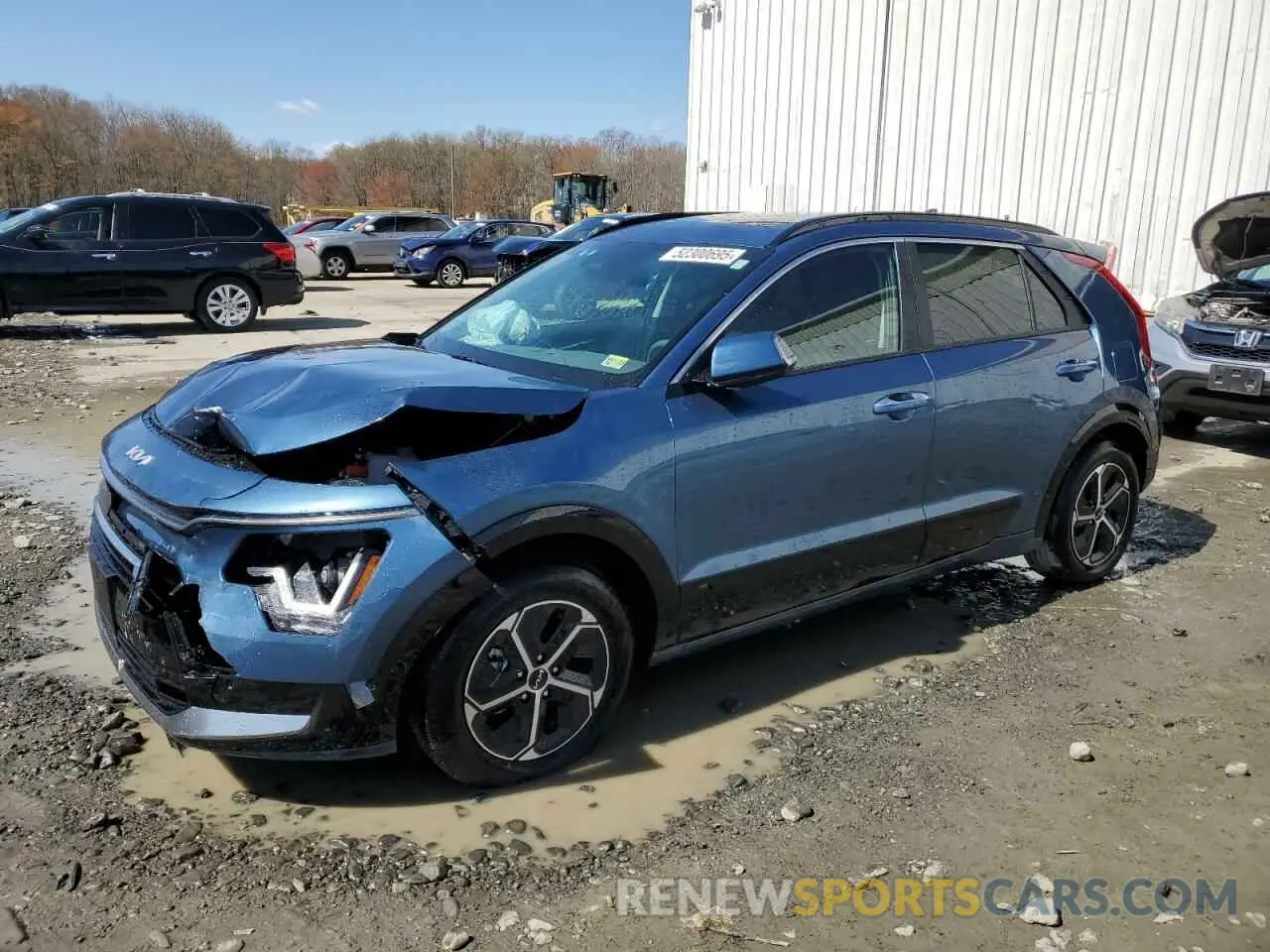 1 fotografías del automóvil dañado KNDCT3LEXS5235850 KIA NIRO SX 2025