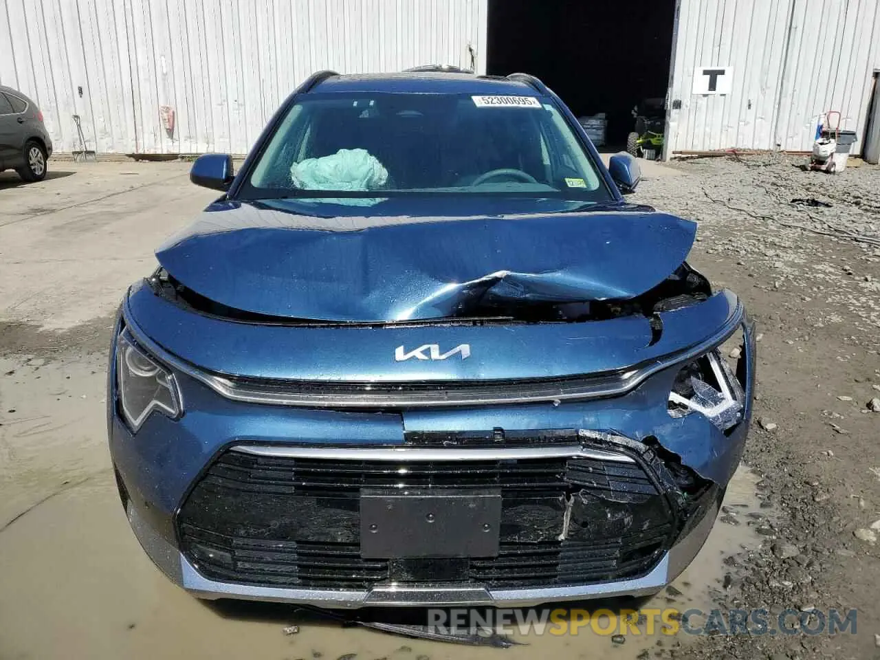 5 fotografías del automóvil dañado KNDCT3LEXS5235850 KIA NIRO SX 2025