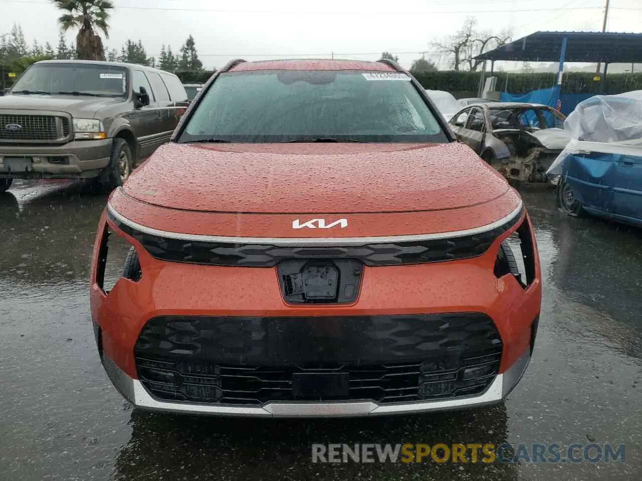 5 fotografías del automóvil dañado KNDCT3L13P5021223 KIA NIRO WAVE 2023
