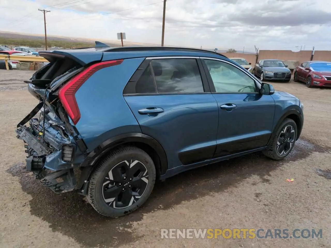 3 fotografías del automóvil dañado KNDCT3L14P5013020 KIA NIRO WAVE 2023