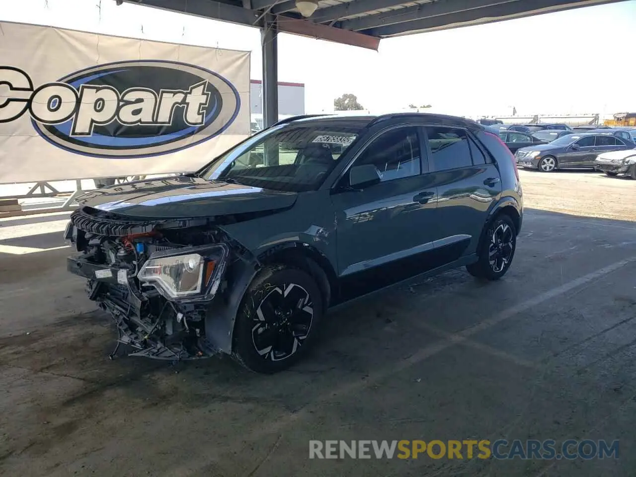 1 fotografías del automóvil dañado KNDCR3L10P5033828 KIA NIRO WIND 2023