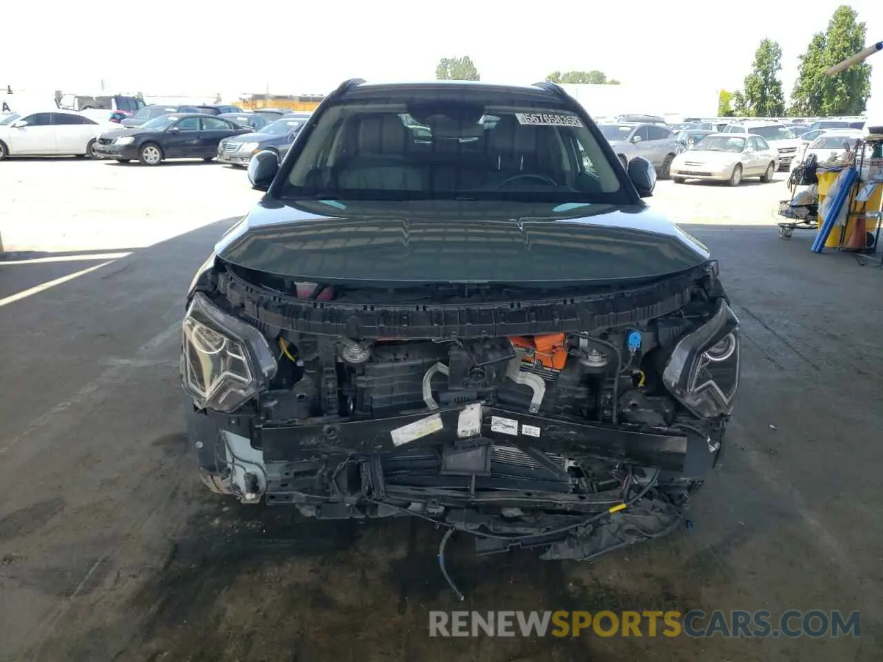 5 fotografías del automóvil dañado KNDCR3L10P5033828 KIA NIRO WIND 2023