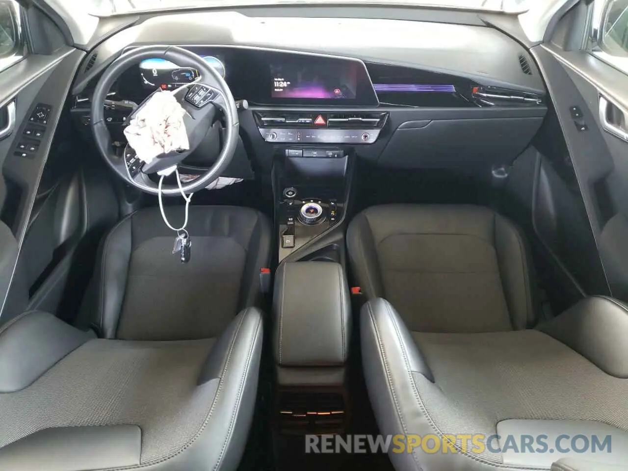8 fotografías del automóvil dañado KNDCR3L10P5033828 KIA NIRO WIND 2023