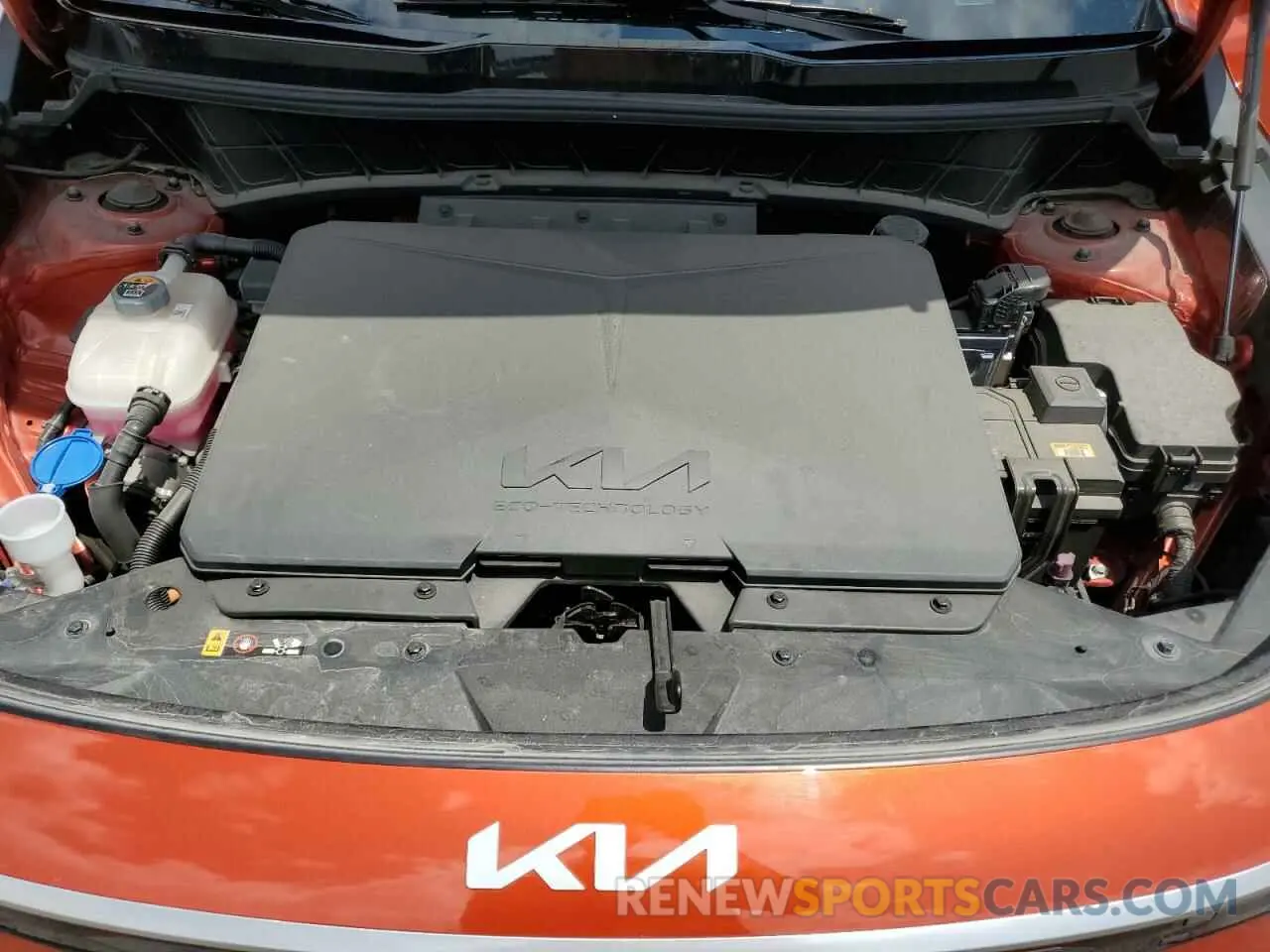 11 fotografías del automóvil dañado KNDCR3L11P5025348 KIA NIRO WIND 2023