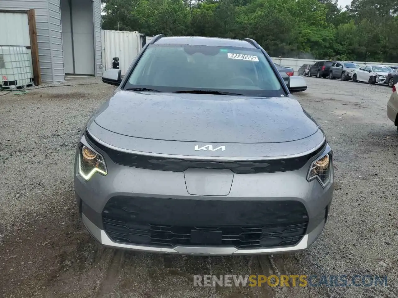 5 fotografías del automóvil dañado KNDCR3L11P5075179 KIA NIRO WIND 2023