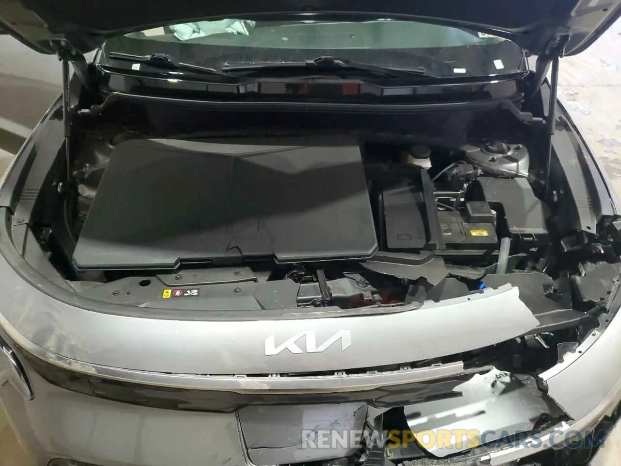 11 fotografías del automóvil dañado KNDCR3L11P5075487 KIA NIRO WIND 2023