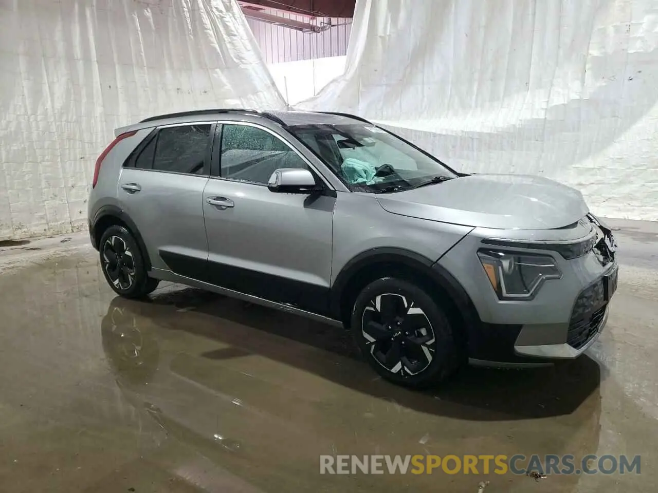 4 fotografías del automóvil dañado KNDCR3L11P5075487 KIA NIRO WIND 2023