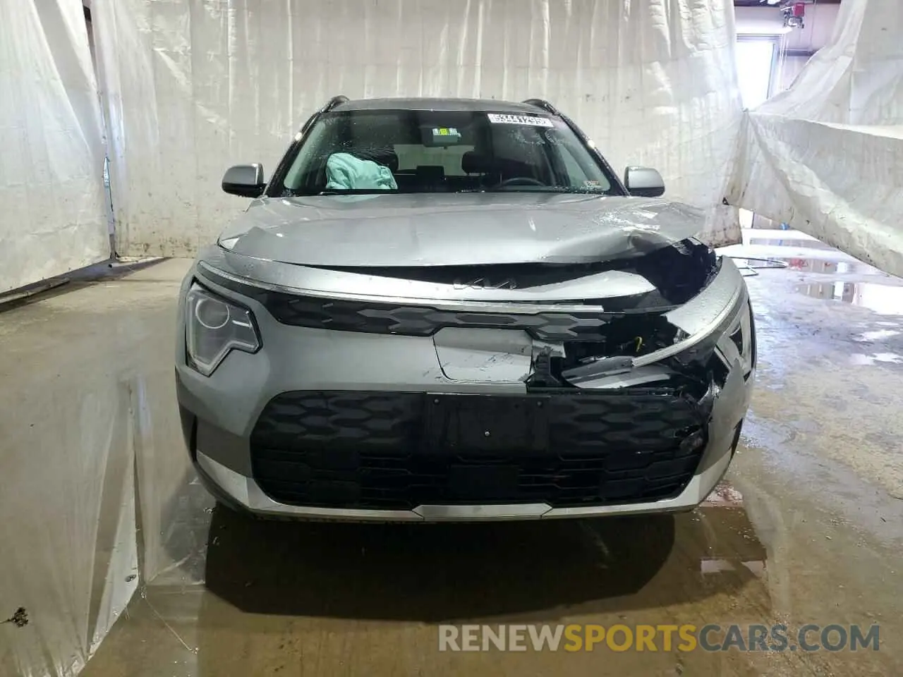 5 fotografías del automóvil dañado KNDCR3L11P5075487 KIA NIRO WIND 2023