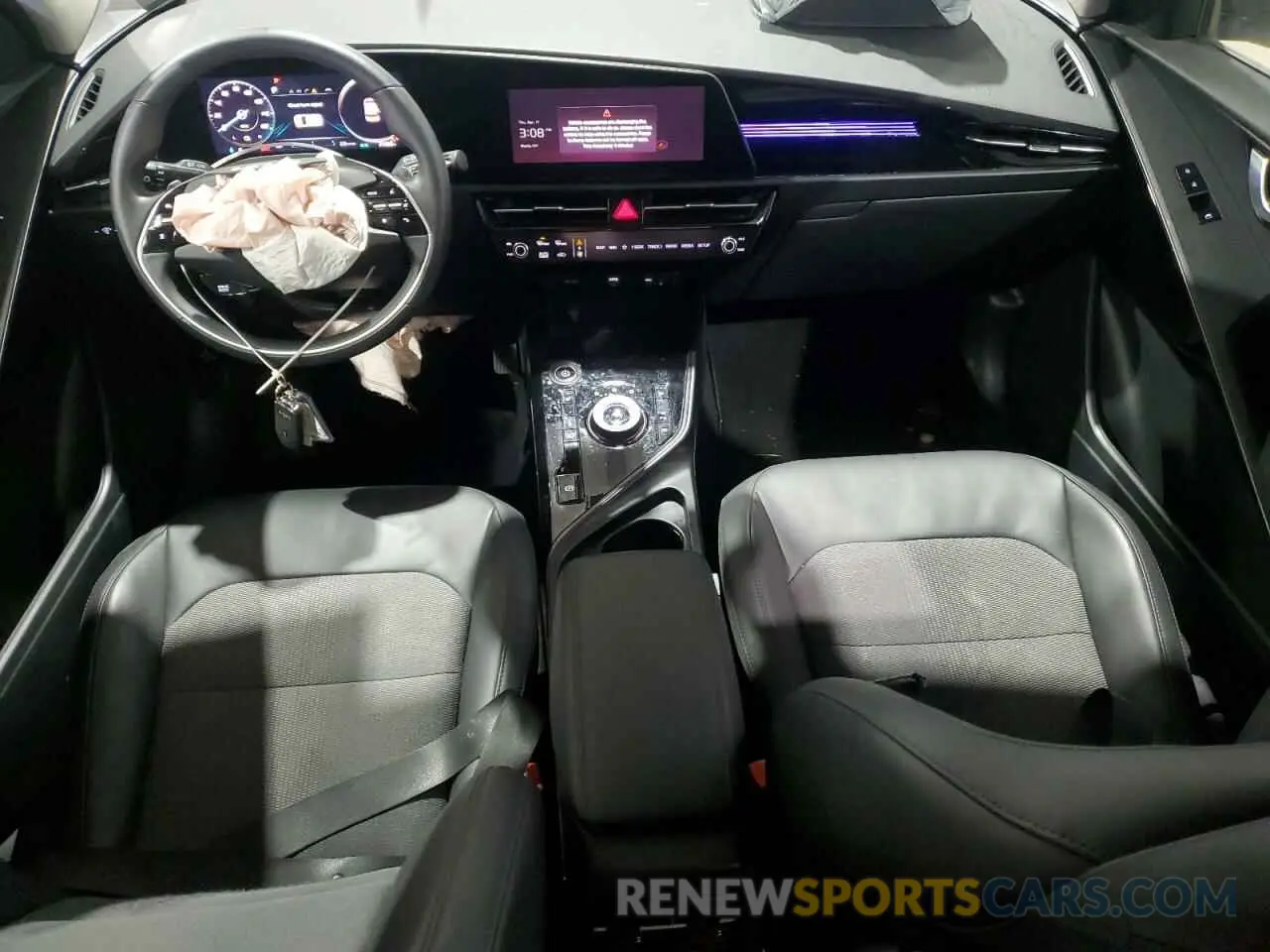 8 fotografías del automóvil dañado KNDCR3L11P5075487 KIA NIRO WIND 2023