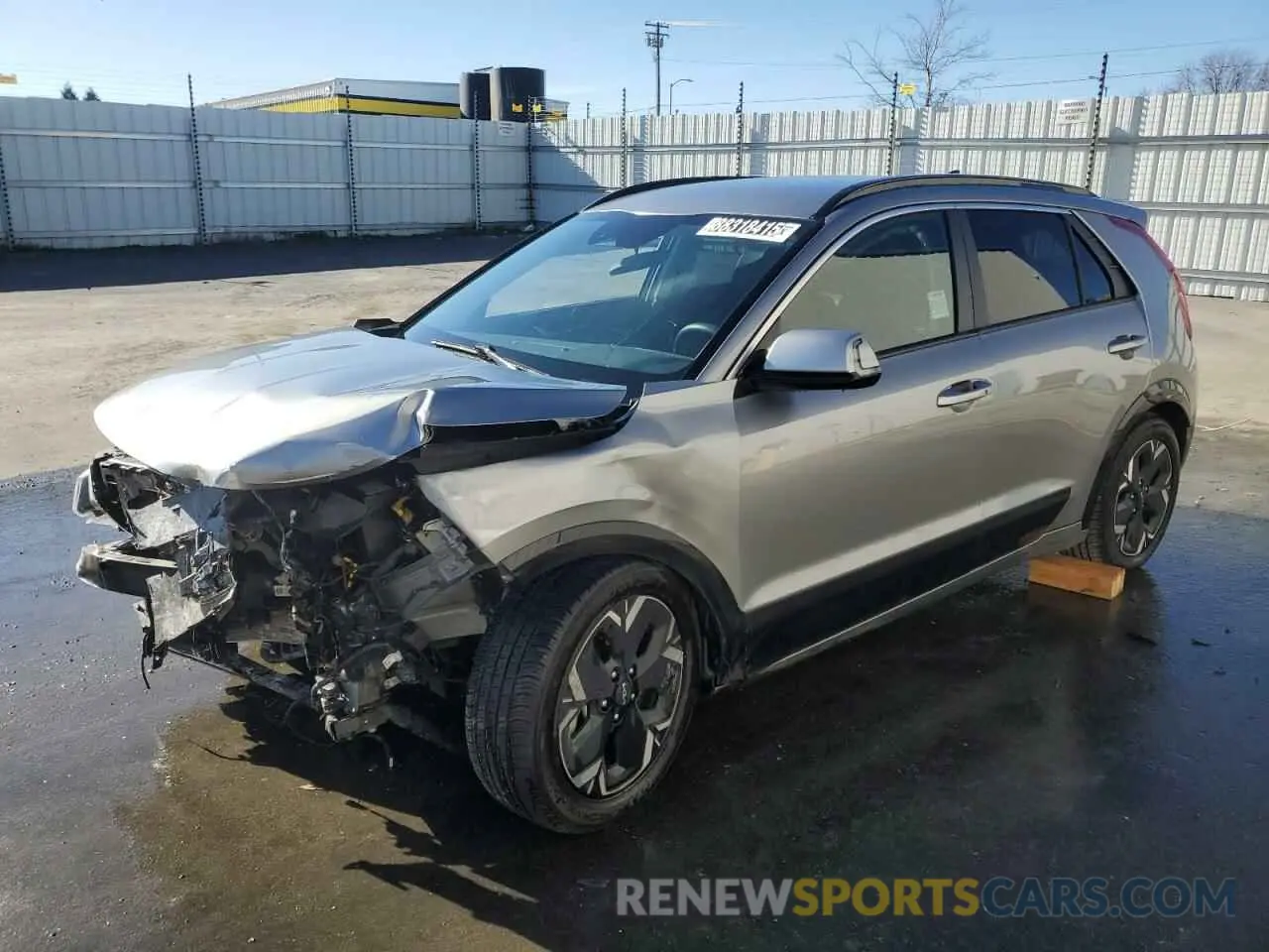 1 fotografías del automóvil dañado KNDCR3L13P5033578 KIA NIRO WIND 2023