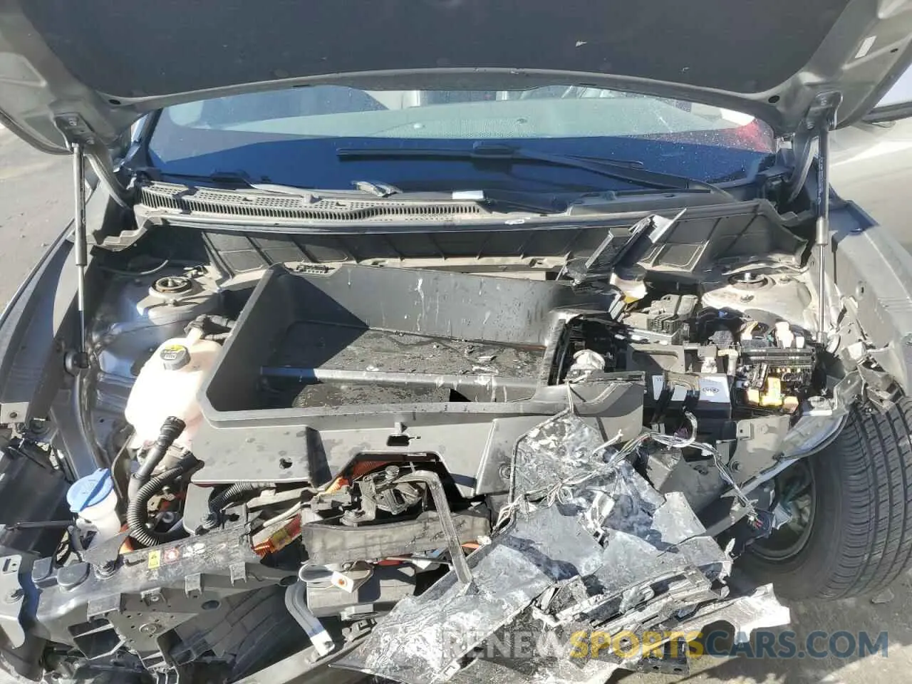 11 fotografías del automóvil dañado KNDCR3L13P5033578 KIA NIRO WIND 2023