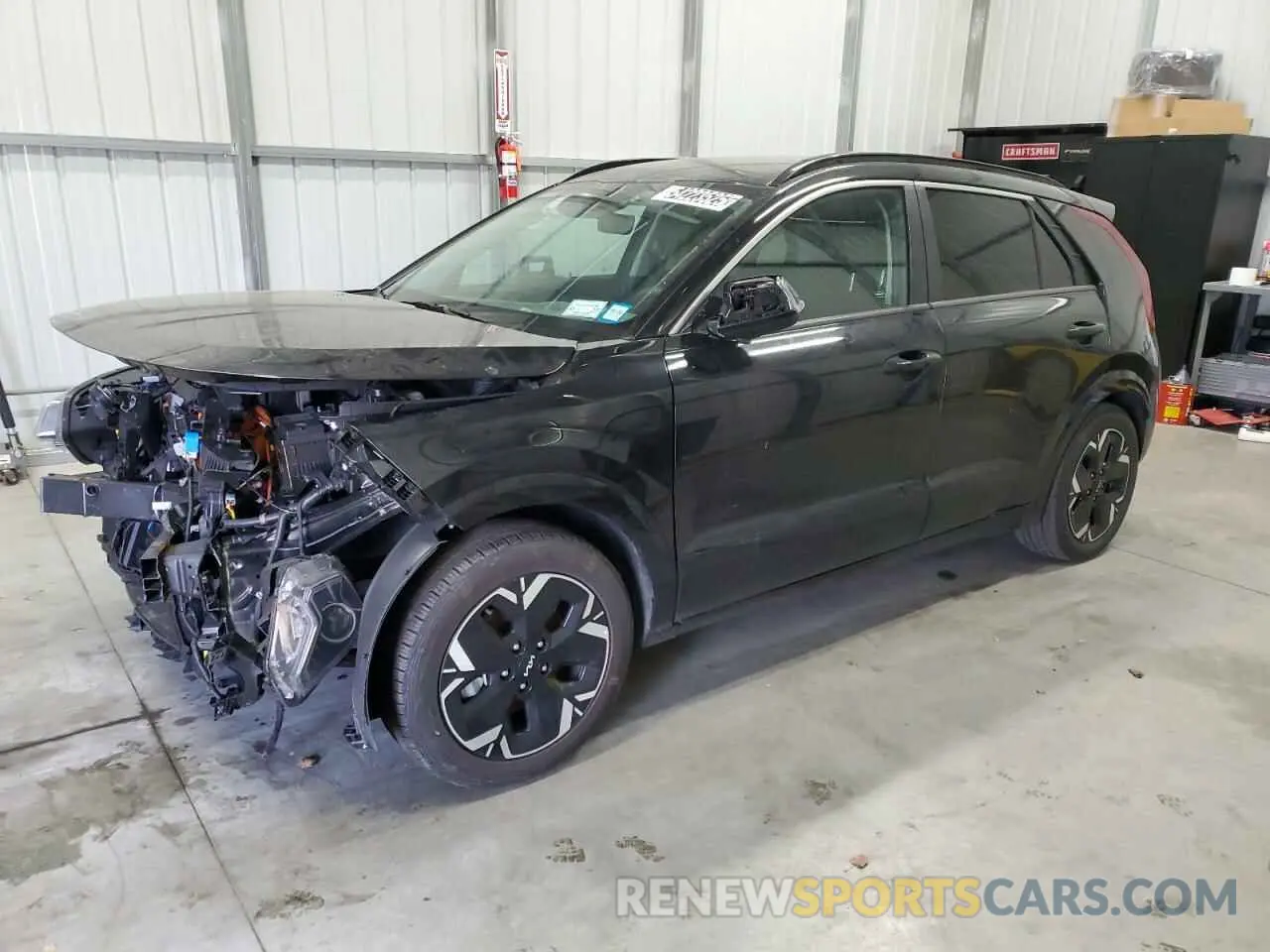 1 fotografías del automóvil dañado KNDCR3L13P5045987 KIA NIRO WIND 2023