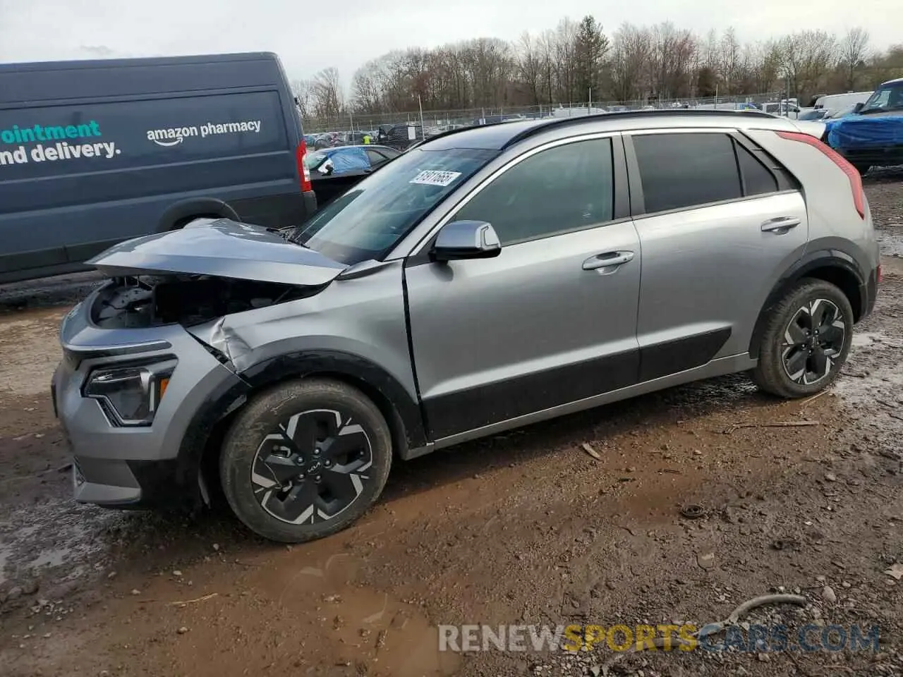 1 fotografías del automóvil dañado KNDCR3L13P5053930 KIA NIRO WIND 2023