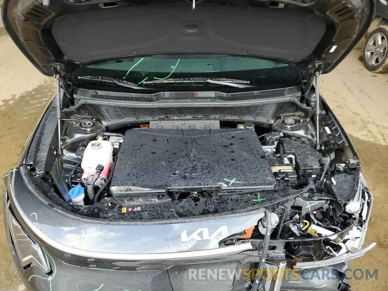12 fotografías del automóvil dañado KNDCR3L14P5029801 KIA NIRO WIND 2023