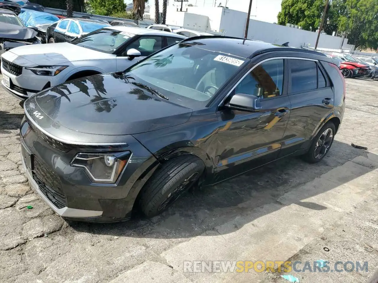1 fotografías del automóvil dañado KNDCR3L16P5045630 KIA NIRO WIND 2023