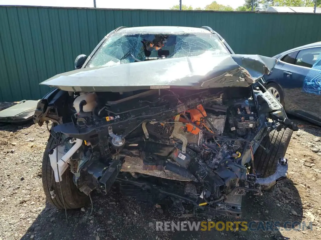 5 fotografías del automóvil dañado KNDCR3L16P5073833 KIA NIRO WIND 2023
