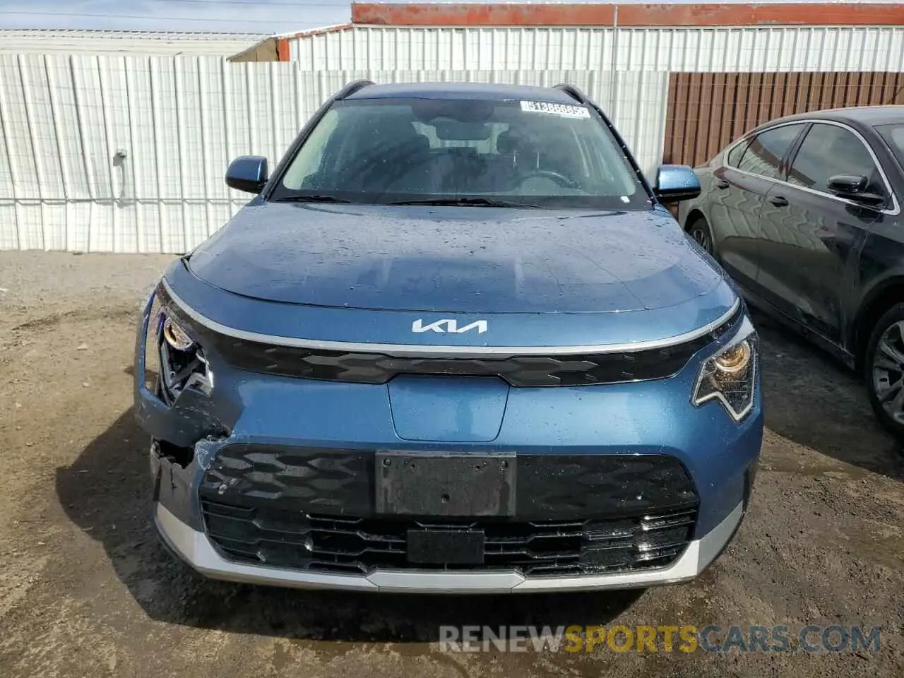 5 fotografías del automóvil dañado KNDCR3L17P5024740 KIA NIRO WIND 2023