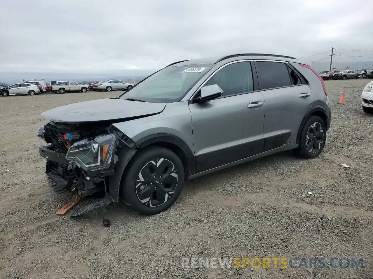 1 fotografías del automóvil dañado KNDCR3L17P5028884 KIA NIRO WIND 2023