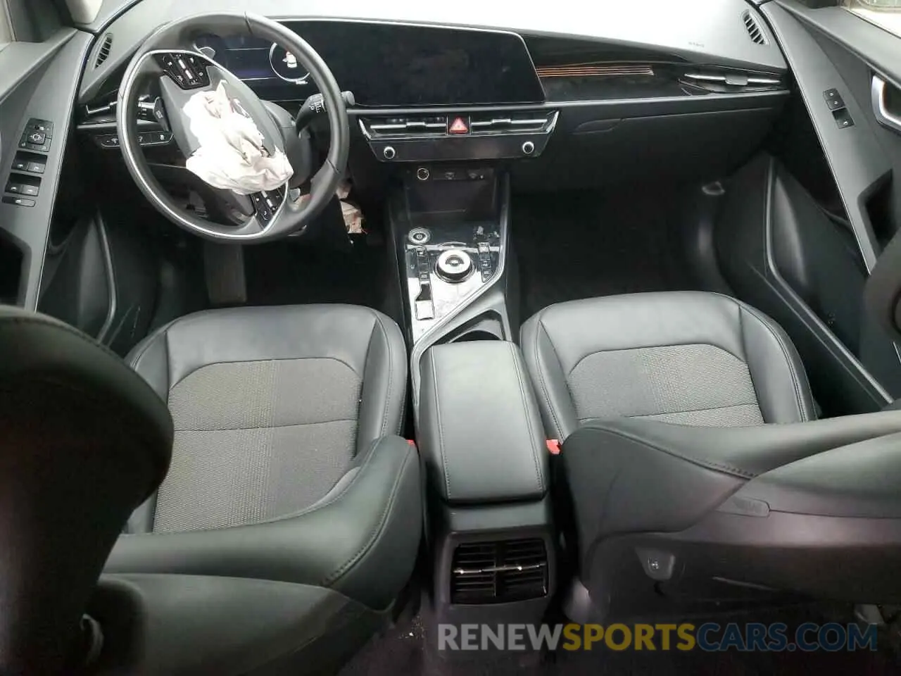 8 fotografías del automóvil dañado KNDCR3L18P5045497 KIA NIRO WIND 2023