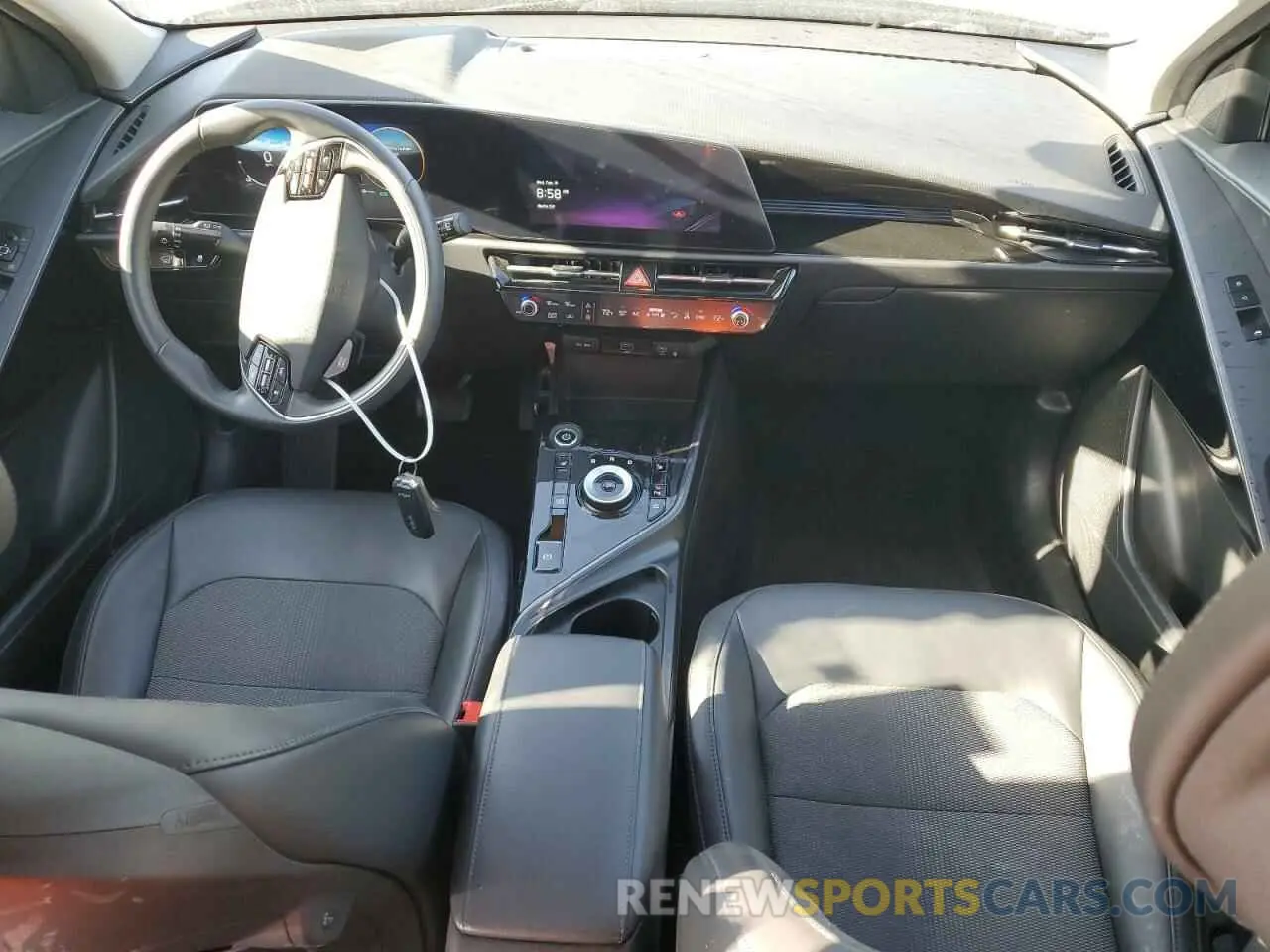 8 fotografías del automóvil dañado KNDCR3L1XP5025607 KIA NIRO WIND 2023