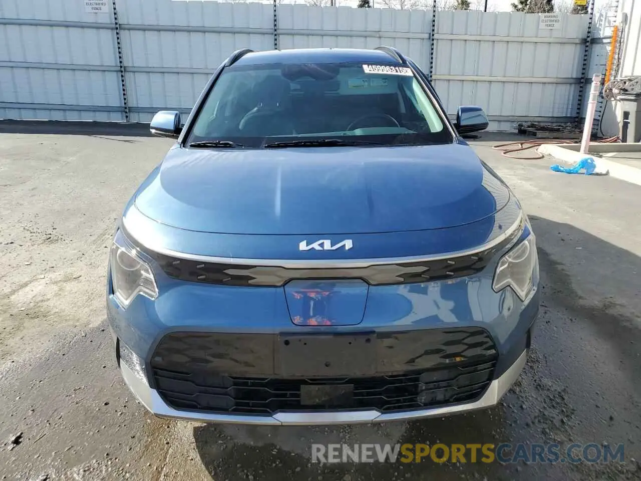 5 fotografías del automóvil dañado KNDCR3L1XP5045839 KIA NIRO WIND 2023