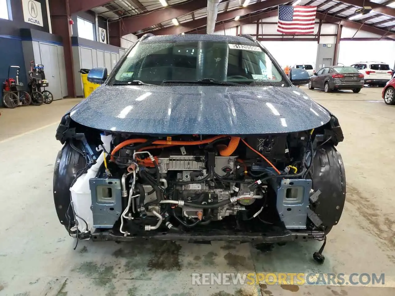 5 fotografías del automóvil dañado KNDCR3L1XP5053889 KIA NIRO WIND 2023