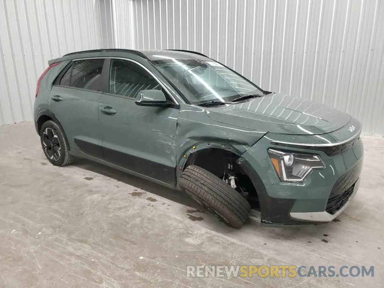 4 fotografías del automóvil dañado KNDCR3L1XP5072359 KIA NIRO WIND 2023