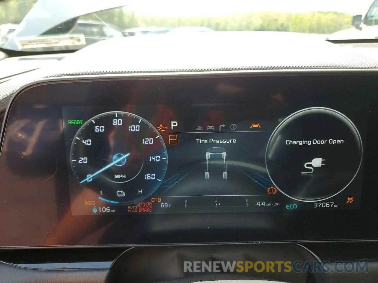 9 fotografías del automóvil dañado KNDCR3L10R5110698 KIA NIRO WIND 2024
