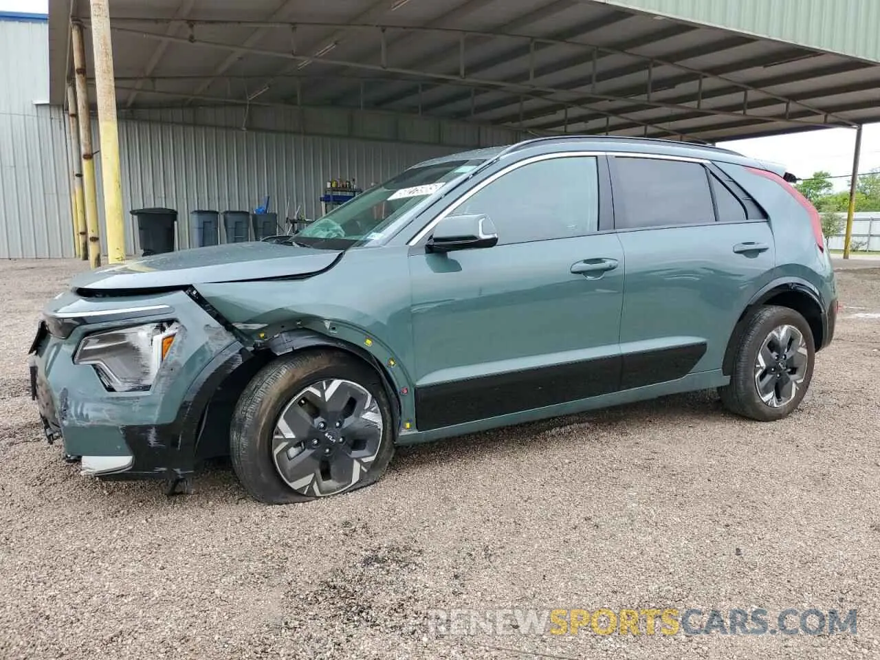 1 fotografías del automóvil dañado KNDCR3L10R5122558 KIA NIRO WIND 2024