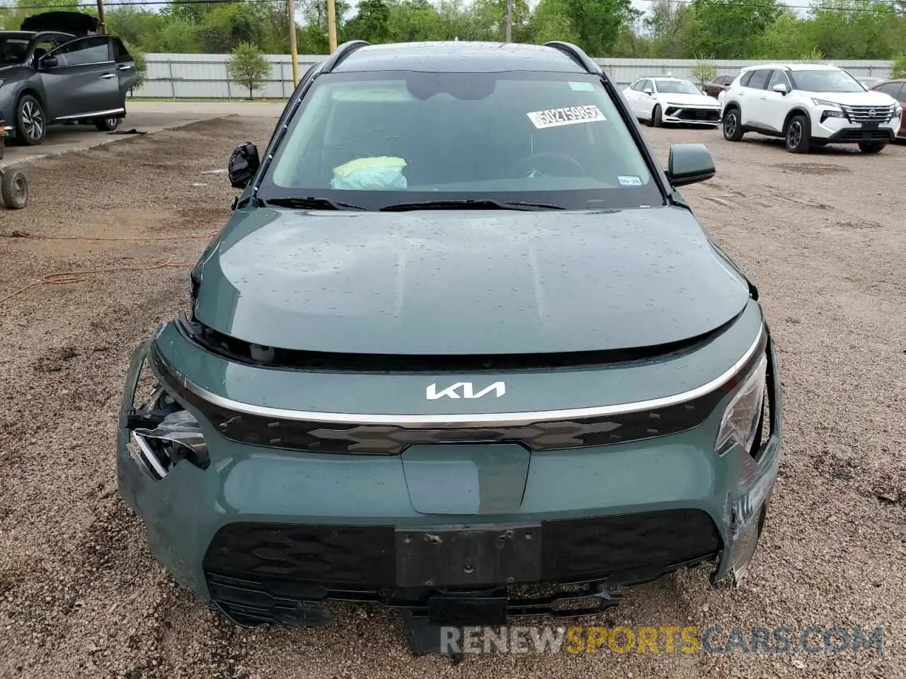 5 fotografías del automóvil dañado KNDCR3L10R5122558 KIA NIRO WIND 2024