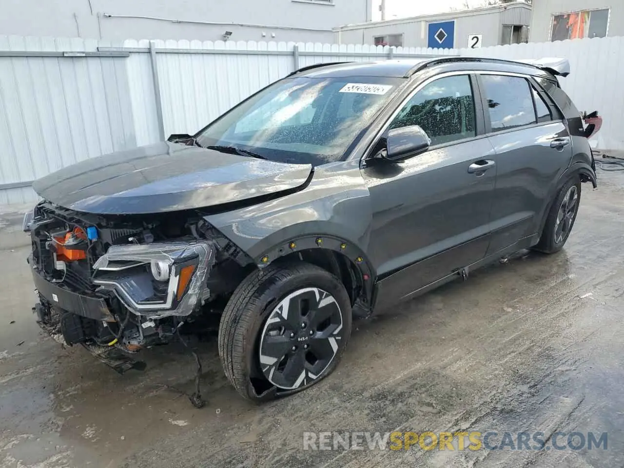 1 fotografías del automóvil dañado KNDCR3L11R5087710 KIA NIRO WIND 2024
