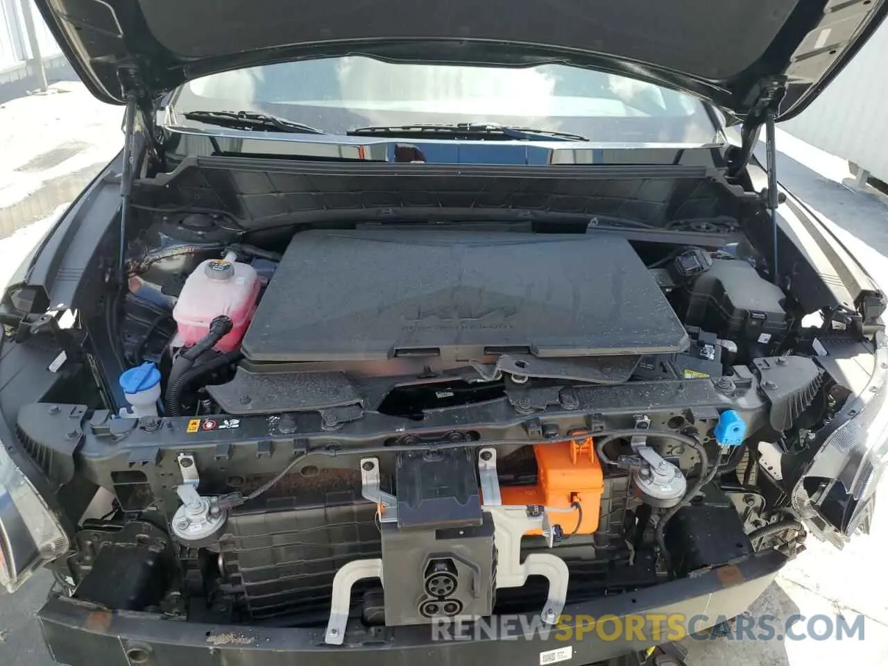 12 fotografías del automóvil dañado KNDCR3L11R5087710 KIA NIRO WIND 2024