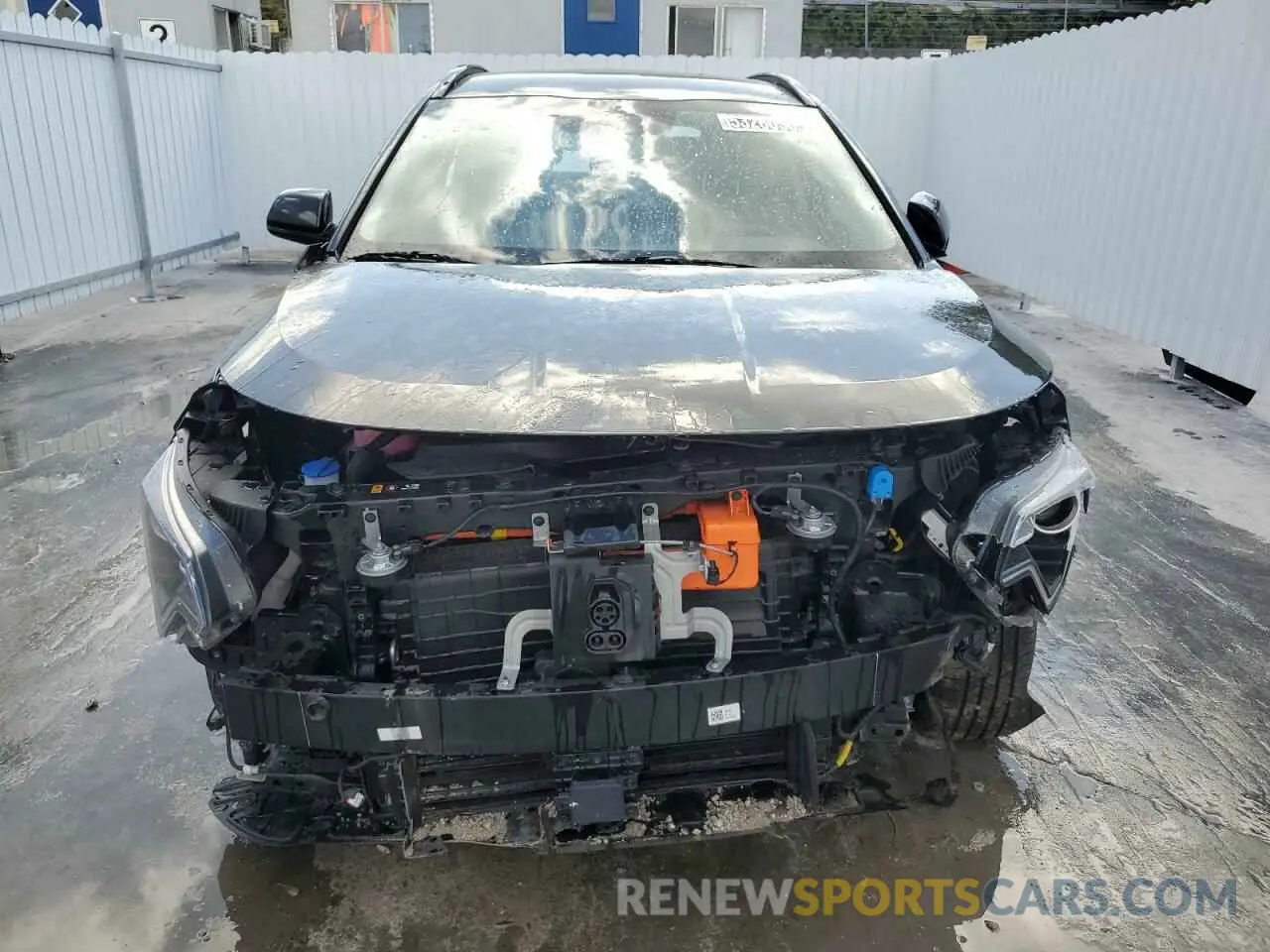 5 fotografías del automóvil dañado KNDCR3L11R5087710 KIA NIRO WIND 2024