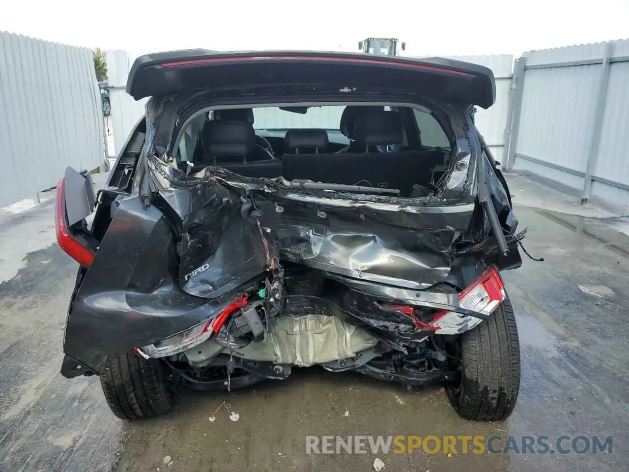 6 fotografías del automóvil dañado KNDCR3L11R5087710 KIA NIRO WIND 2024