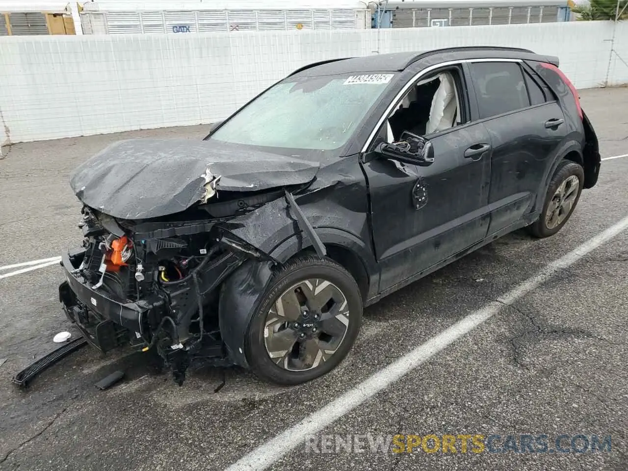 1 fotografías del automóvil dañado KNDCR3L11R5113612 KIA NIRO WIND 2024