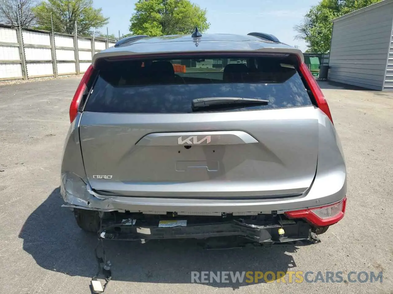 6 fotografías del automóvil dañado KNDCR3L11R5121869 KIA NIRO WIND 2024
