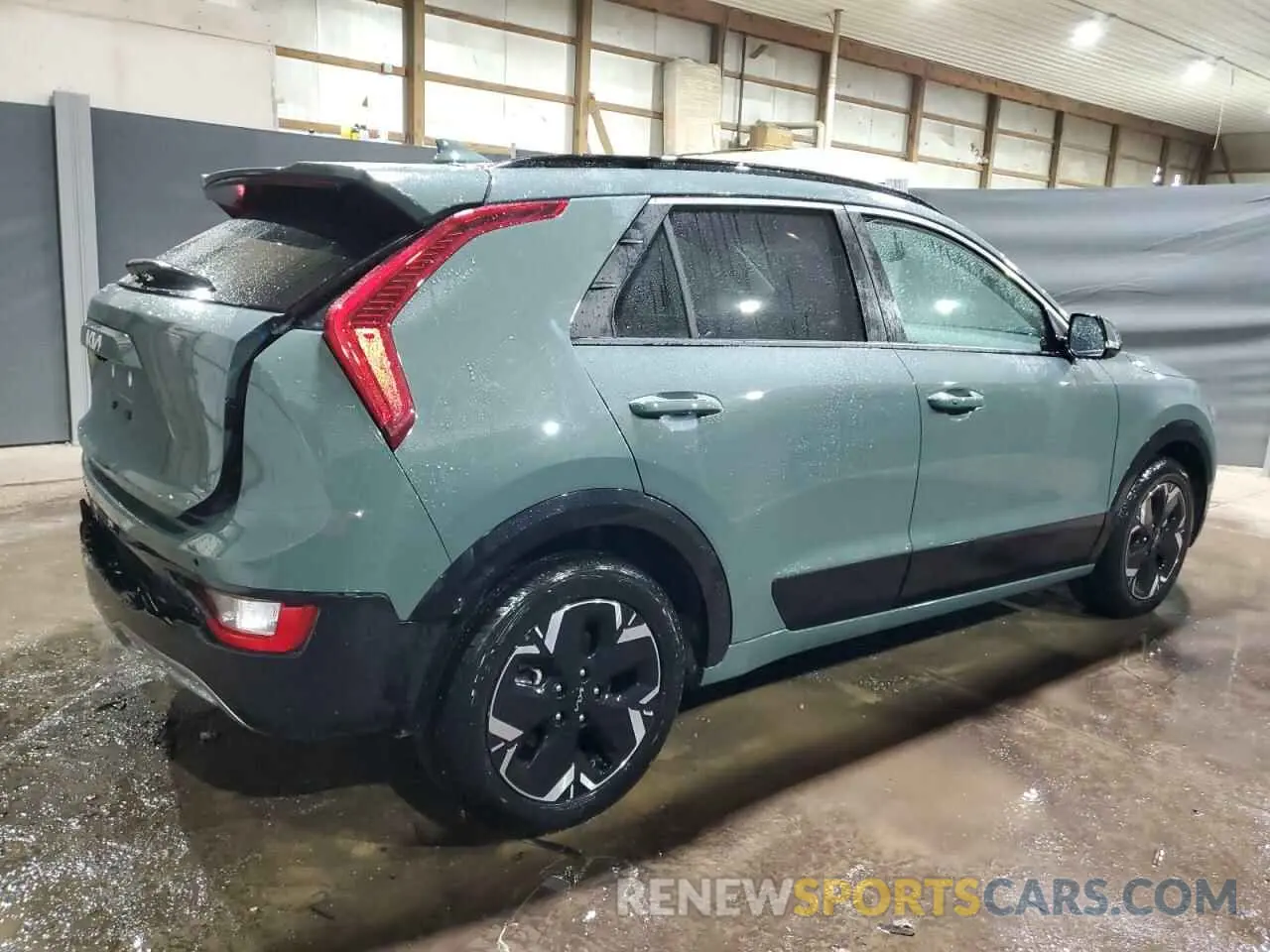3 fotografías del automóvil dañado KNDCR3L11R5122424 KIA NIRO WIND 2024