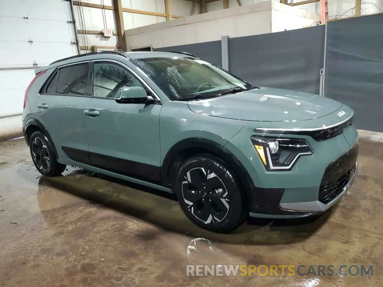 4 fotografías del automóvil dañado KNDCR3L11R5122424 KIA NIRO WIND 2024