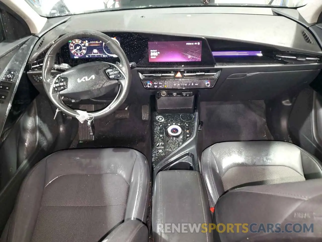 8 fotografías del automóvil dañado KNDCR3L13R5086736 KIA NIRO WIND 2024