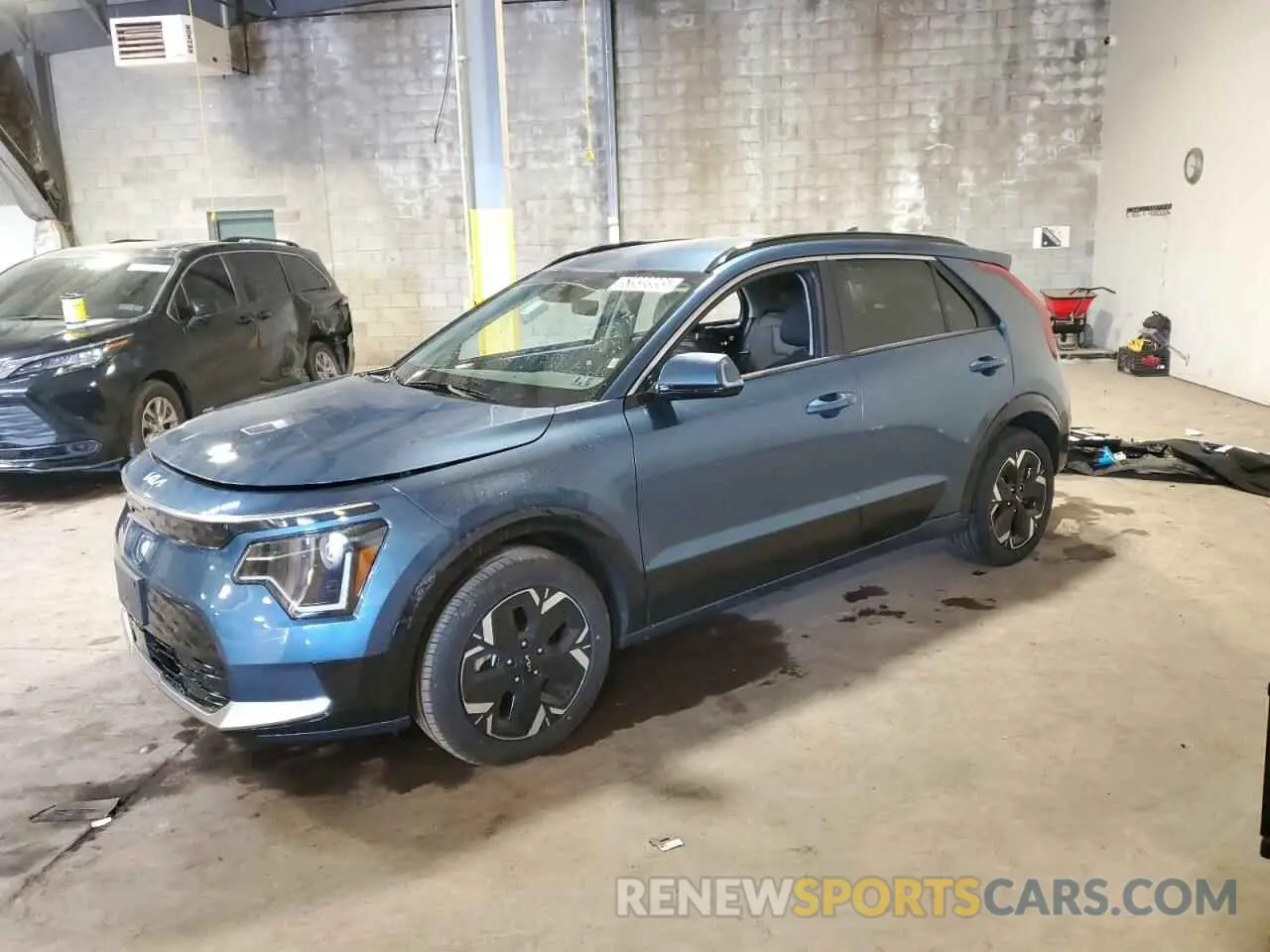 1 fotografías del automóvil dañado KNDCR3L13R5116155 KIA NIRO WIND 2024