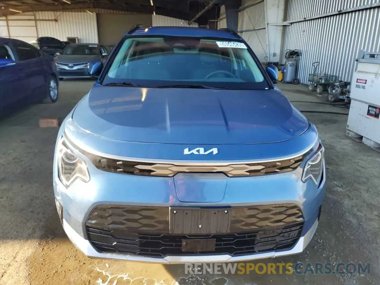 5 fotografías del automóvil dañado KNDCR3L14R5120974 KIA NIRO WIND 2024