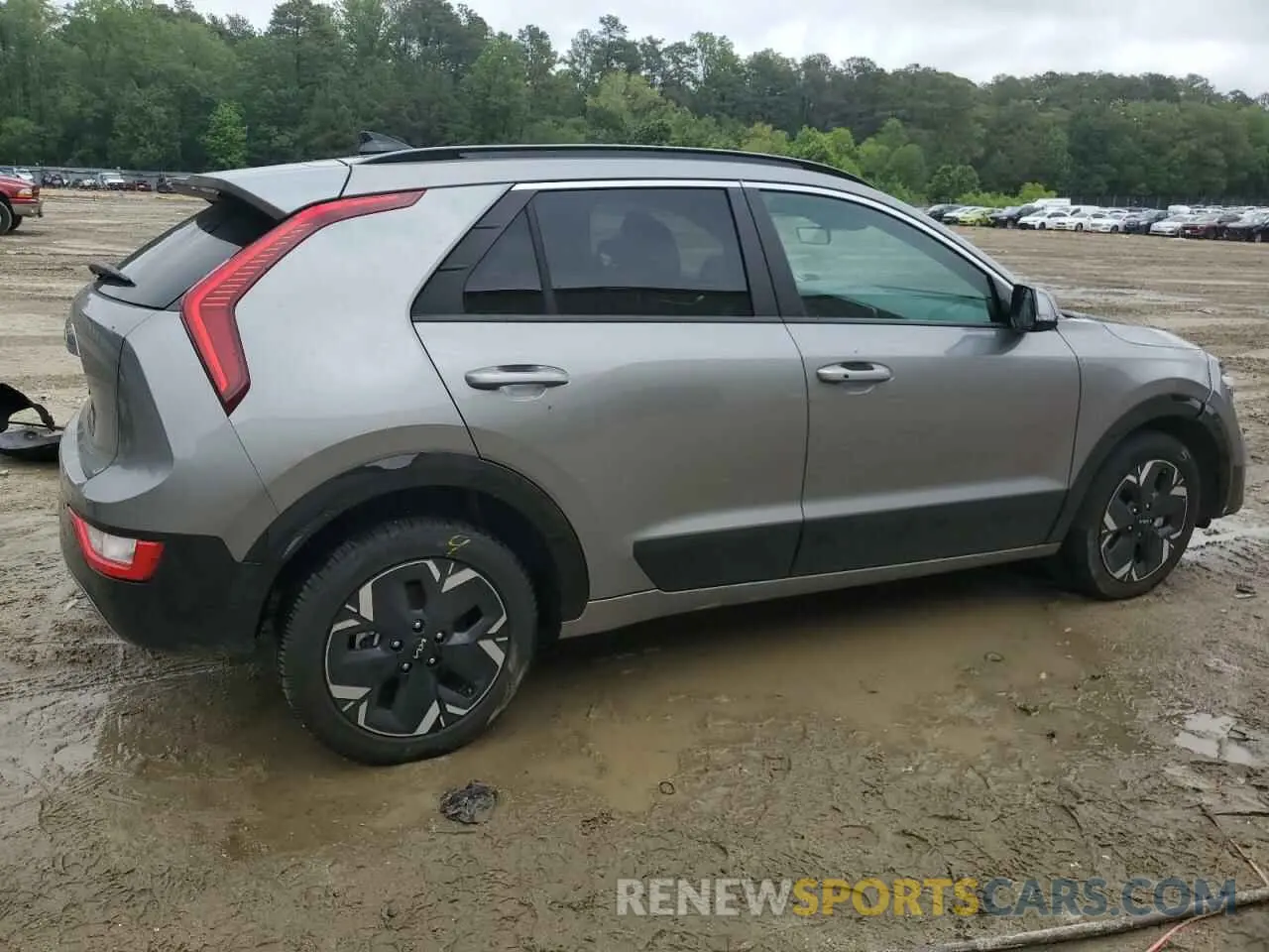 3 fotografías del automóvil dañado KNDCR3L15R5112589 KIA NIRO WIND 2024