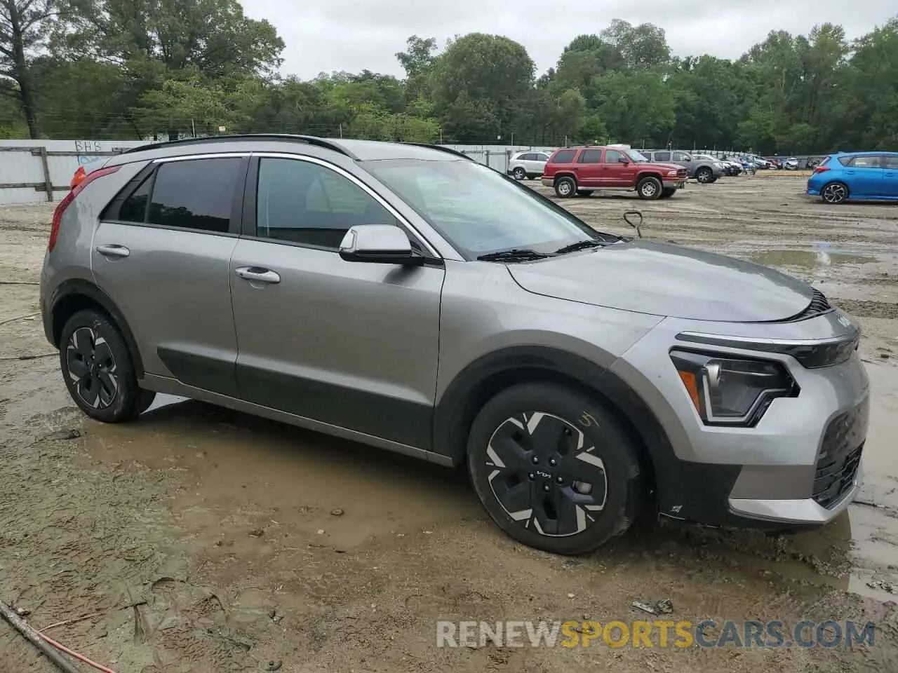 4 fotografías del automóvil dañado KNDCR3L15R5112589 KIA NIRO WIND 2024