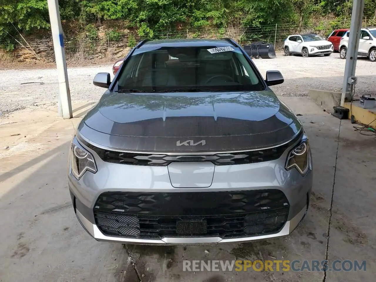 5 fotografías del automóvil dañado KNDCR3L17R5114246 KIA NIRO WIND 2024