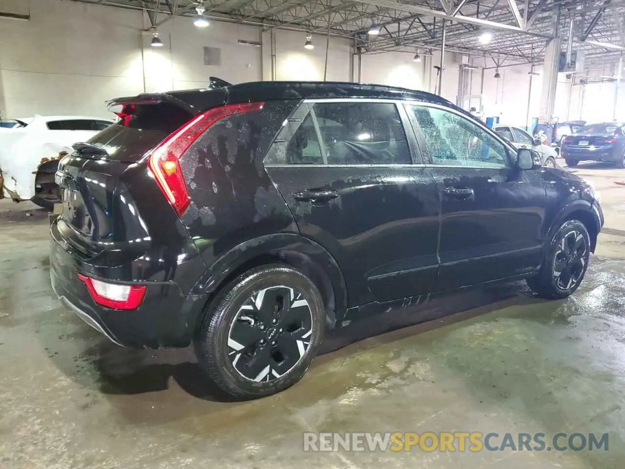 3 fotografías del automóvil dañado KNDCR3L18R5122243 KIA NIRO WIND 2024