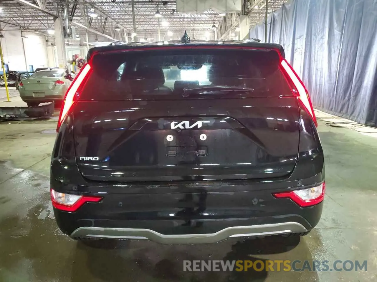 6 fotografías del automóvil dañado KNDCR3L18R5122243 KIA NIRO WIND 2024