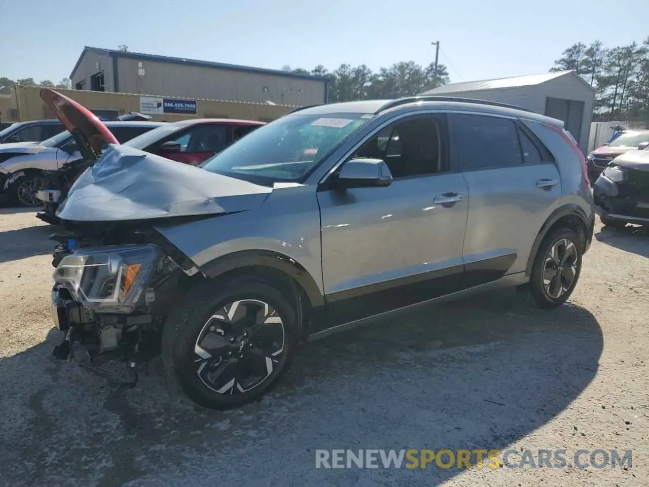 1 fotografías del automóvil dañado KNDCR3L19R5087213 KIA NIRO WIND 2024
