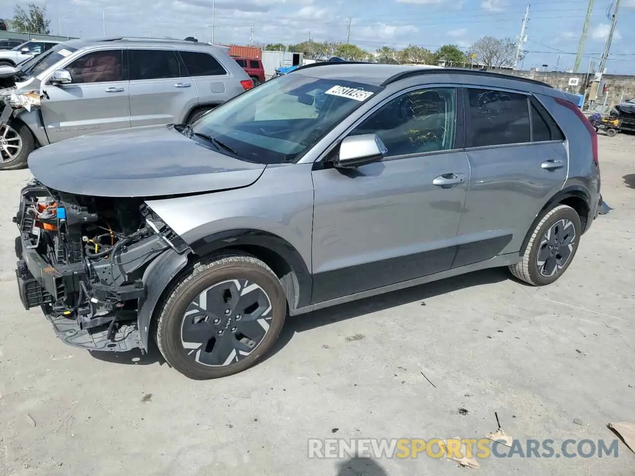1 fotografías del automóvil dañado KNDCR3L19R5094548 KIA NIRO WIND 2024