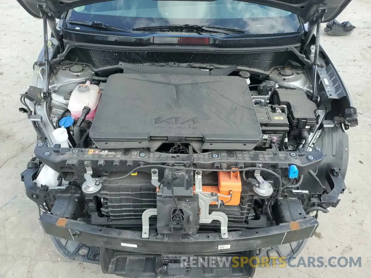 11 fotografías del automóvil dañado KNDCR3L19R5094548 KIA NIRO WIND 2024